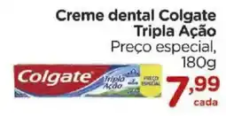 Carrefour Creme dental colgate tripla ação oferta