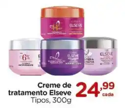 Carrefour Creme de tratamento Elseve Tipos oferta