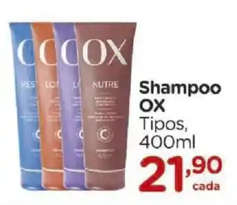 Carrefour Shampoo ox tipos oferta