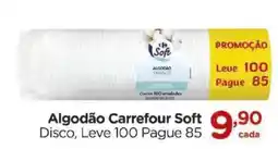 Carrefour Algodão carrefour soft disco oferta