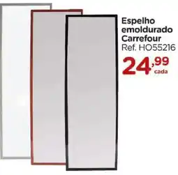 Carrefour Espelho emoldurado Carrefour oferta