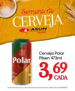 Asun Cerveja Polar Pilsen oferta