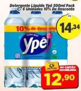Amarelinha Supermercados Detergente Líquido Ypé oferta