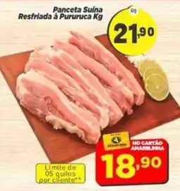 Amarelinha Supermercados Panceta Suina Resfriada à Pururuca Kg oferta