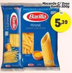 Amarelinha Supermercados Macarrão c/ ovos barilla oferta