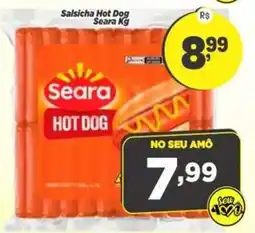 Amarelinha Supermercados Salsicha hot dog oferta