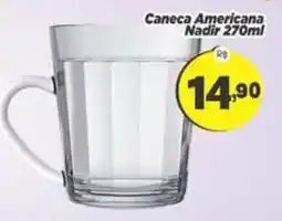 Amarelinha Supermercados Caneca Americana Nadir oferta