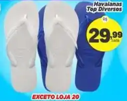 Amarelinha Supermercados Havaianas Top Diversos oferta