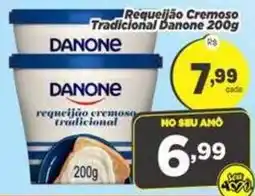 Amarelinha Supermercados Requeijão cremoso tradicional danone oferta