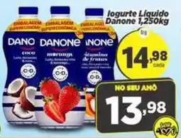Amarelinha Supermercados Jogurte Líquido Danone oferta