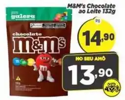 Amarelinha Supermercados M&M's Chocolate ao Leite oferta