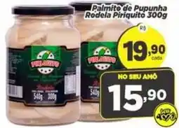 Amarelinha Supermercados Palmite de Pupunha Rodela Piriguito oferta