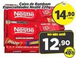 Amarelinha Supermercados Caixa de Bombom Especialidades Nestlé oferta