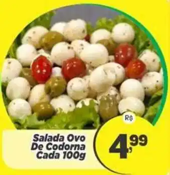 Amarelinha Supermercados Salada Ovo De Codorna oferta