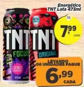 Amarelinha Supermercados Tnt focus oferta