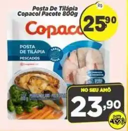 Amarelinha Supermercados Posta de tilápia copacol oferta