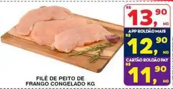 Filé de peito de frango congelado kg