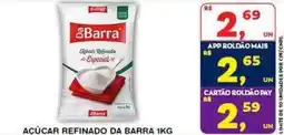 Roldão Acúcar refinado da barra oferta