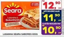 Roldão Lasanha seara sabores oferta