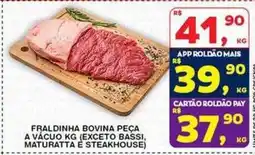 Roldão Fraldinha bovina peça a vácuo oferta