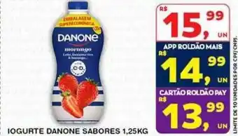 Roldão Iogurte danone sabores oferta