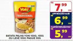 Roldão batata palha yoki tradicional oferta