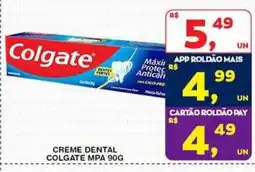 Roldão Creme dental colgate mpa oferta