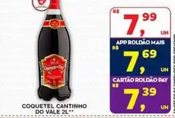 Roldão Coquetel cantinho do vale oferta