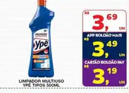 Roldão Limpador multiuso ype tipos oferta