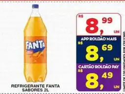 Roldão Refrigerante fanta sabores 2l oferta