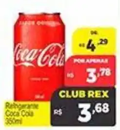 Supermercados Rex Refrigerante coca cola oferta