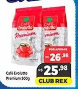 Supermercados Rex Café evolutto premium oferta