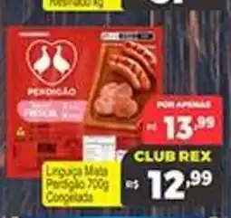 Supermercados Rex Linguiça Mista Perdigão Congelada oferta