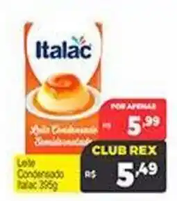 Supermercados Rex Leite Condensado Italac oferta