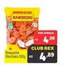 Supermercados Rex Rosquinha ranchero oferta