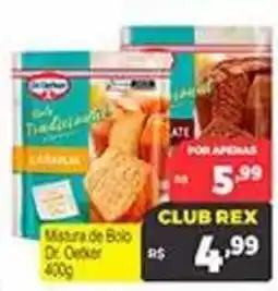 Supermercados Rex Mistura de Bolo Dr. Oetker oferta