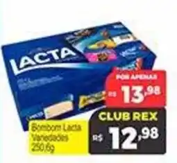 Supermercados Rex Bombom lacta variedades oferta