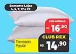 Supermercados Rex Travesseiro Popular oferta