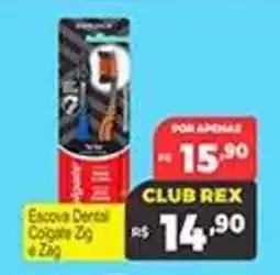 Supermercados Rex Escova Dental Colgate 2g e Zig oferta
