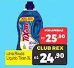 Supermercados Rex Lava Roupa Líquido Togin 3L oferta