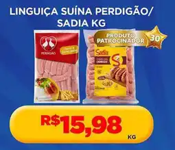 Supermercado Porecatu Linguiça suína perdigão/ sadia kg oferta