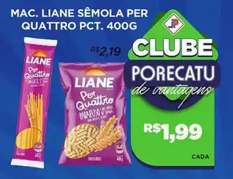 Mac. liane sêmola per quattro pct.