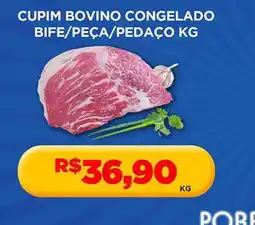 Supermercado Porecatu Cupim bovino congelado bife peça pedaço oferta