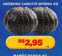 Supermercado Porecatu Abóbora cabotia inteira oferta