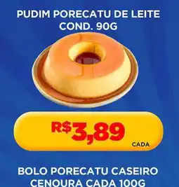 Supermercado Porecatu Pudim porecatu de leite oferta