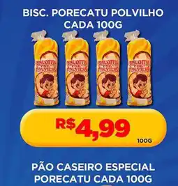 Supermercado Porecatu Bisc. porecatu polvilho oferta