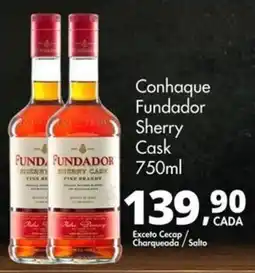 Delta Supermercados Conhaque Fundador Sherry Cask oferta