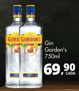 Delta Supermercados Gin Gordon's oferta