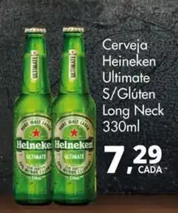 Delta Supermercados Cerveja Heineken Ultimate S/glúten Long Neck oferta