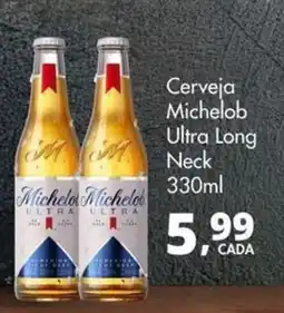 Delta Supermercados Cerveja Michelob Ultra Long Neck oferta